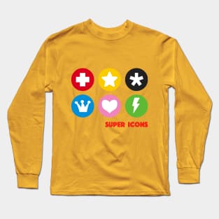 Super Icons Long Sleeve T-Shirt